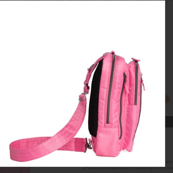 New (without tags) Lug Unisex Tailback Sling Bag in Perfectly Pink main image 5